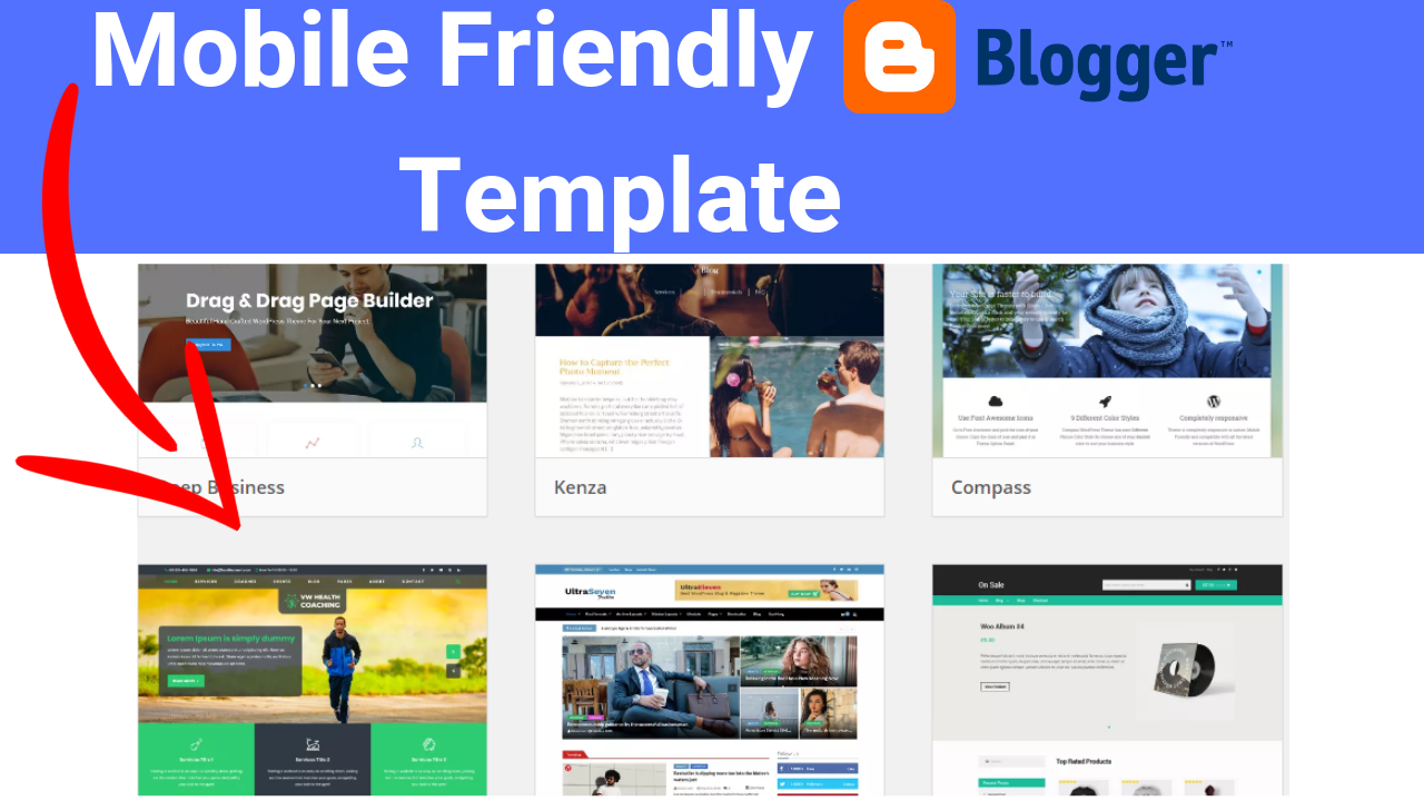 Mobile Friendly Blogger Template