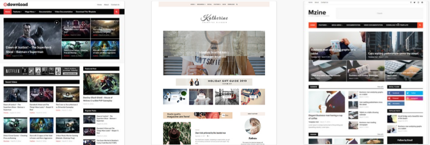 mobile friendly blogger template