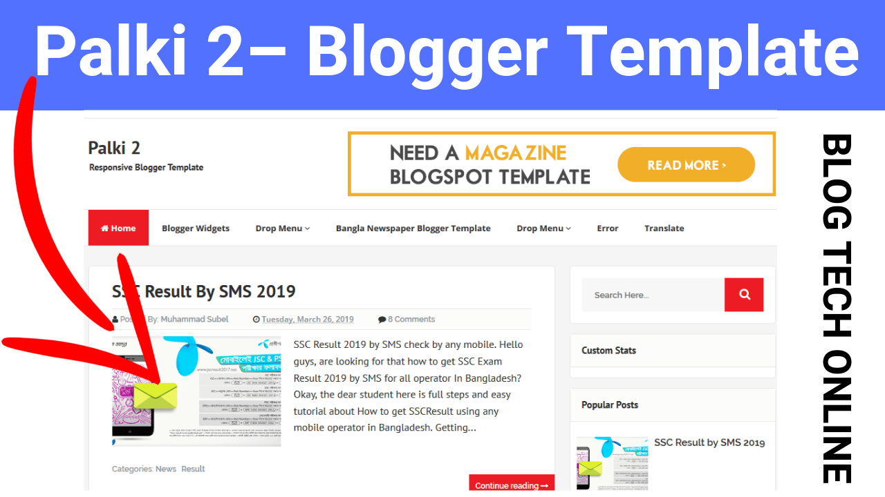 Palki 2–Responsive Blogger Template